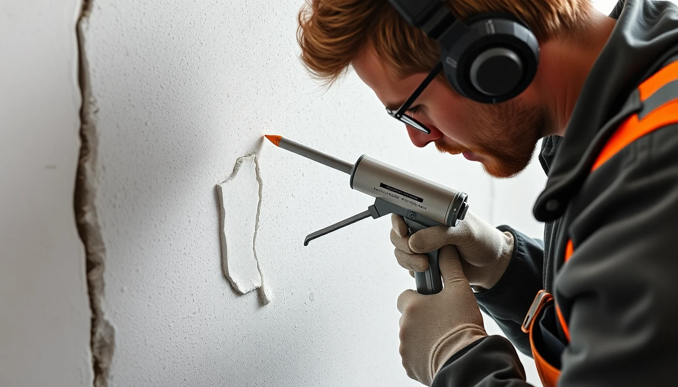 Foundation Crack Sealing